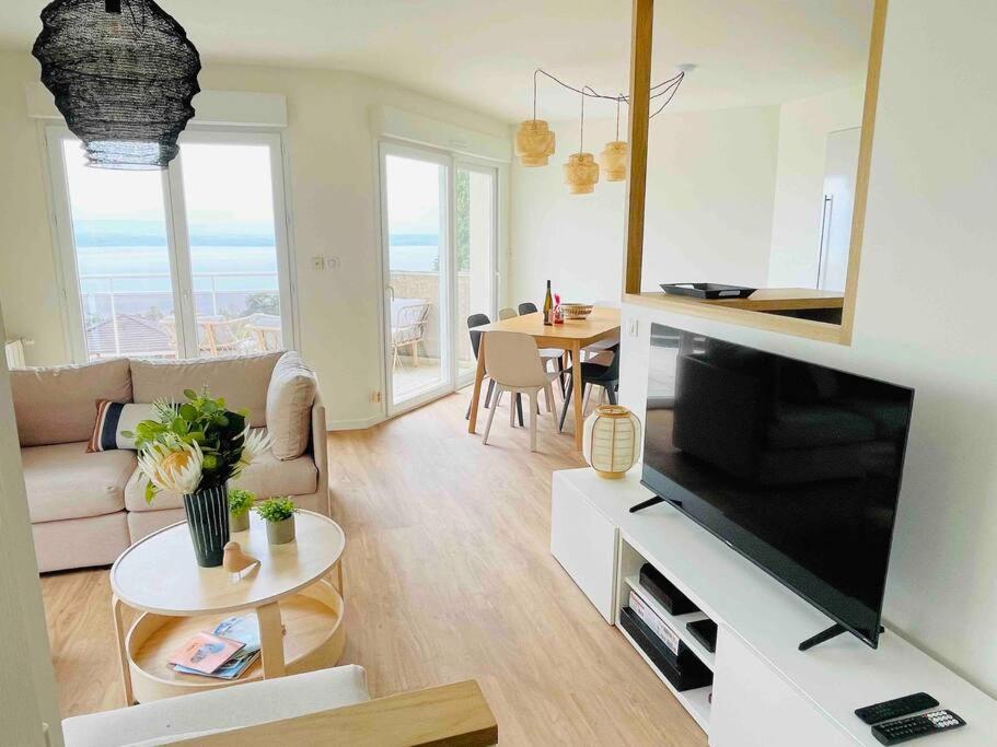 Magnifique Appart Renove Evian Duplex Vue Lac 8 Pers Ngoại thất bức ảnh